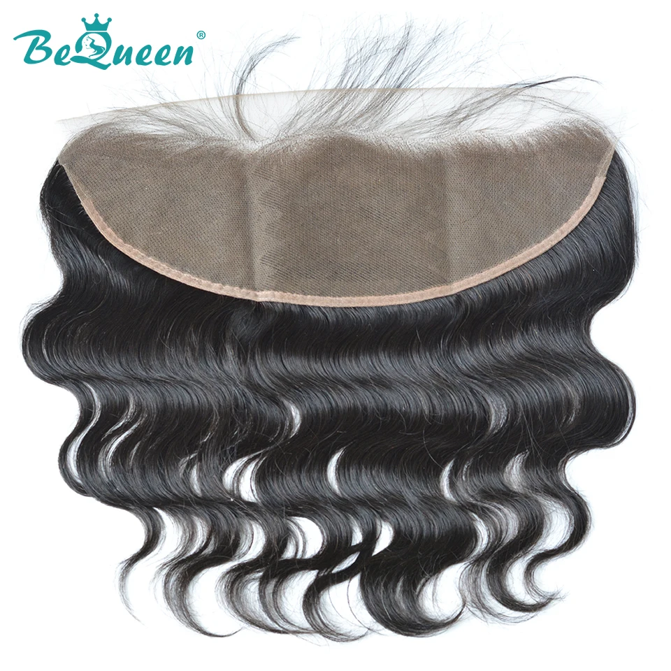 Bequeen бразильский Девы человеческие волосы средства ухода за кожей волна 3 Связки и 13x4 фронтальная природа цветные наращивания волос