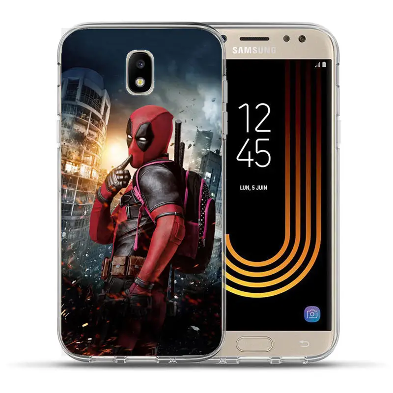 Чехол Marvel с Мстителями для samsung Galaxy J3, J5, J7,,, J2 Prime, G530, мягкий ТПУ чехол, чехол Capinha Etui