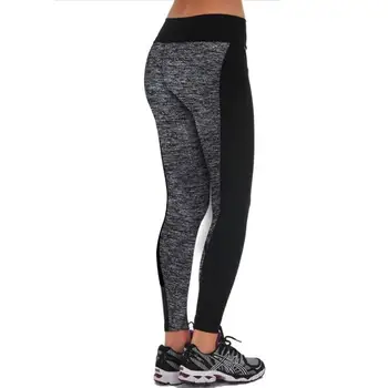 

Women Sports Trousers Athletic Gym Workout Fitness Leggings Pants sport leggings fitness clothing Soft Fitness Fiber c0404