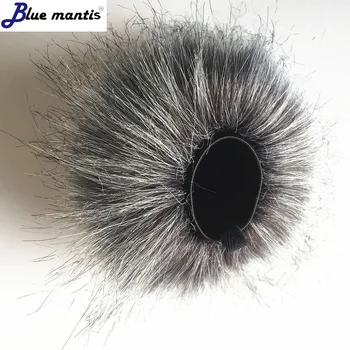 

Blue MantisOutdoor Artificial Fur Wind Microphone Cover Muff Windscreen Sleeve Shield For SONY PCM-D10 Dead cat for SONY PCM-D10