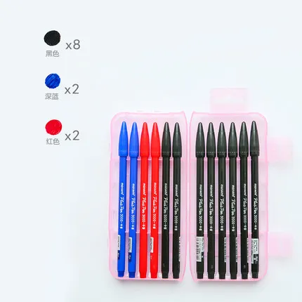Корейская профессиональная волоконная ручка, гелевая ручка с чернилами, для пули, дневника, конфетного цвета, художественный маркер, школьный рисунок, живопись, канцелярские принадлежности - Цвет: Type S