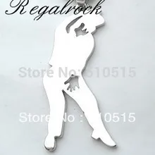 Regalrock мода Майкл Джексон MJ Танцующая Подвеска Ожерелье