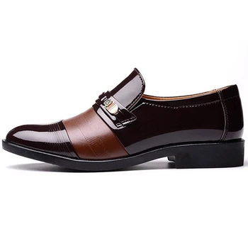 

Hot Selling Business Men PU Leather Shoes Formal Flat Casual Shoes -B5