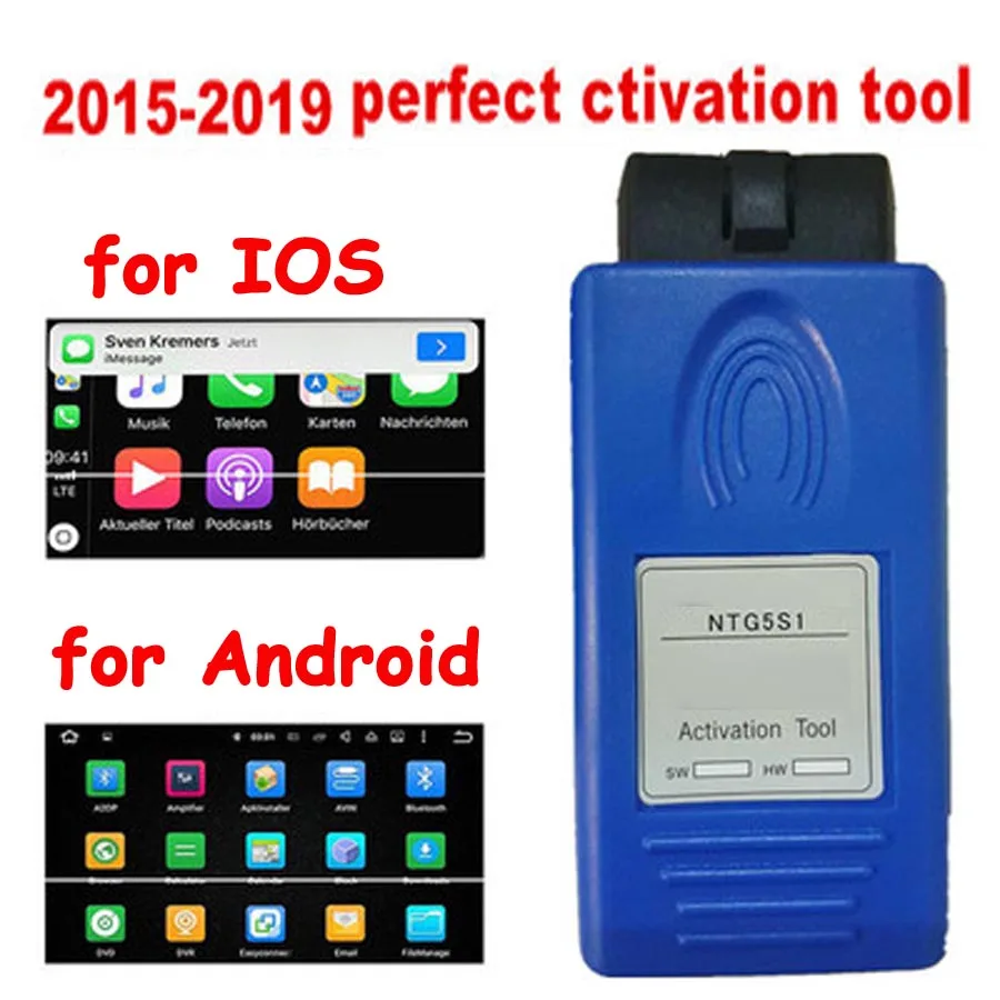 Best 2019 New Scanner NTG5 S1 Auto OBD Activation Tool Unlimited for Benz Cars 2015 2018 Safer Way To Use on IOS Android Phone