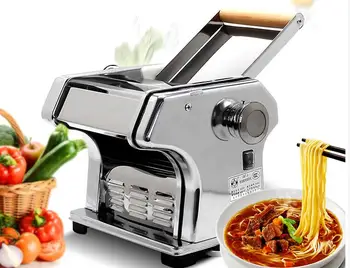 

180W Stainless Steel Electric Pasta Noodle Press wrappers automatic noodle maker Commercial Machine