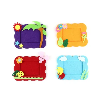 

Creative Nonwovens Photo Frames Non Woven Materials Children's Cloth Hand-made DIY Production Material Kid Gift