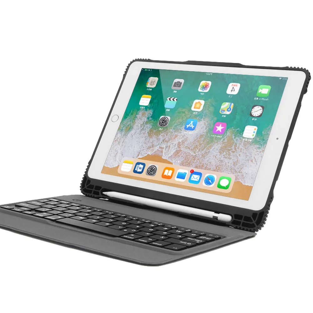 Беспроводная клавиатура для планшета iPad 9 7 дюйма 2017/2018 Pro Air 2/1 съемный чехол