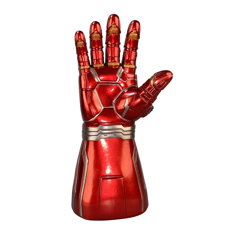 1:1 светодиодный светильник Thanos Gauntlet военные Косплей Перчатки ПВХ экшн-модель игрушки подарок на Хэллоуин Детский подарок