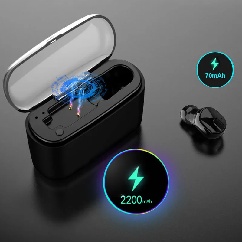 Вы первые Bluetooth наушники стерео в ухо беспроводные гарнитура с микрофоном