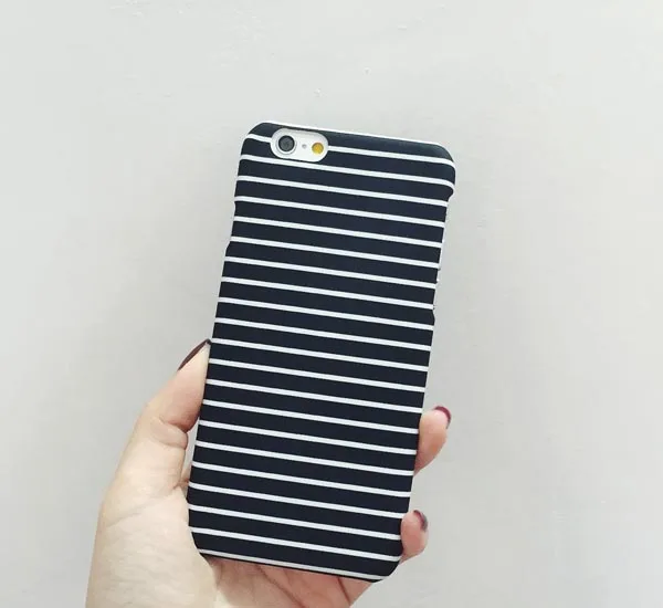 Tarief patroon douche Black White Stripe Mixed Lovers Matte Hard PC Cover Capa Coque Hoesje Funda  For iPhone 5 5S SE 6 6S 7 8 Plus X XS Max XR Case - AliExpress Cellphones &  Telecommunications