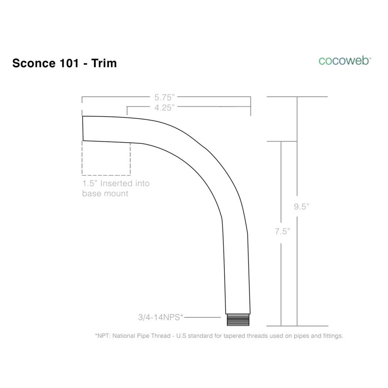 12 Dahlia LED Sconce Light with Trim Arm in Vintage Green (2)