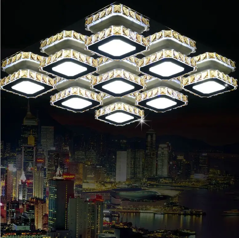 Luxury novelty design k9 crystal modern ceiling chandelier home