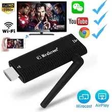 Беспроводной Wi-Fi HDMI видео адаптер ключ Аудио Видео к ТВ проектор для iPad для Iphone 8 plus X 5 5S 6 6s 7 plus Android