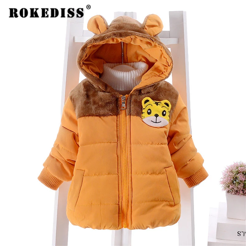 

Fashion Hooded Boys Down Jacket Winter 2016 New Thick Short Kids Boys Winter Coat Children's Clothing Toddler Boys Jackets A135