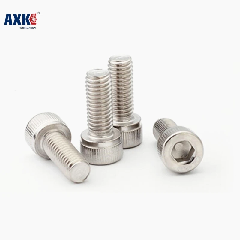 

2019 Axk Free Shipping 20pcs/lot Din912 M4*6/8/10/12/14/16/18/20/25/30 Stainless Steel 304 Hexagon Hex Socket Head Cap Screw