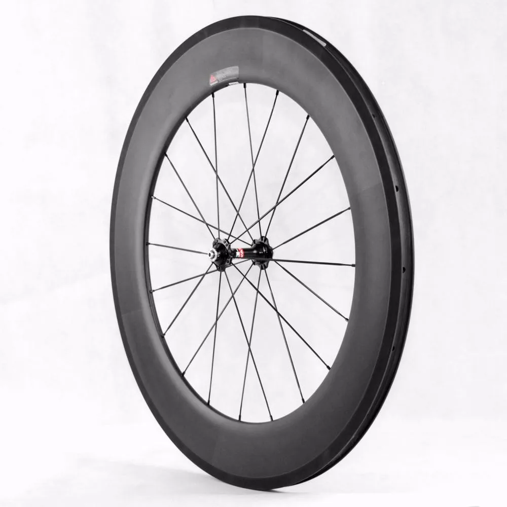 700c 88mm clincher road bike wheelset for Shimano Sram or Campagnolo_8