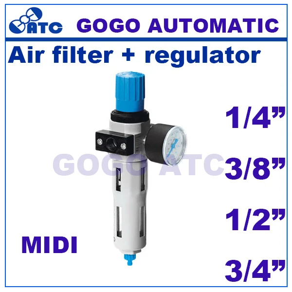 4 arc flow air filter High GOGO Pneumatic air flow pressure quality