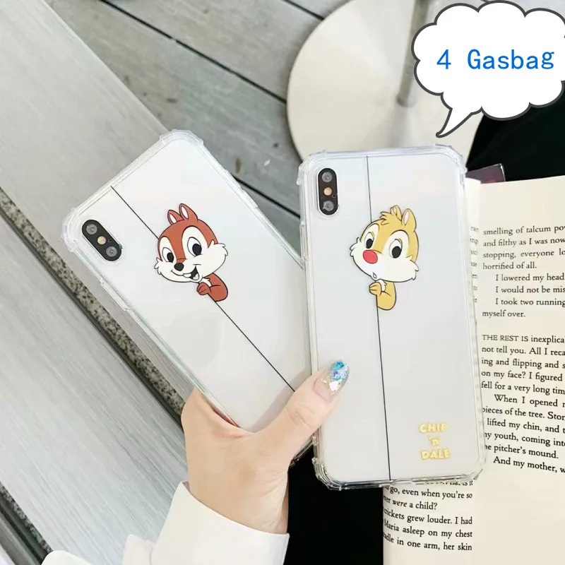 

Cute Cartoon Soft Silicone Case for iphone X XS Cover 4 Gasbag Drop-Proof TPU Funda for iphone 7 8 plus 6 6s 6plus X XR XS Max