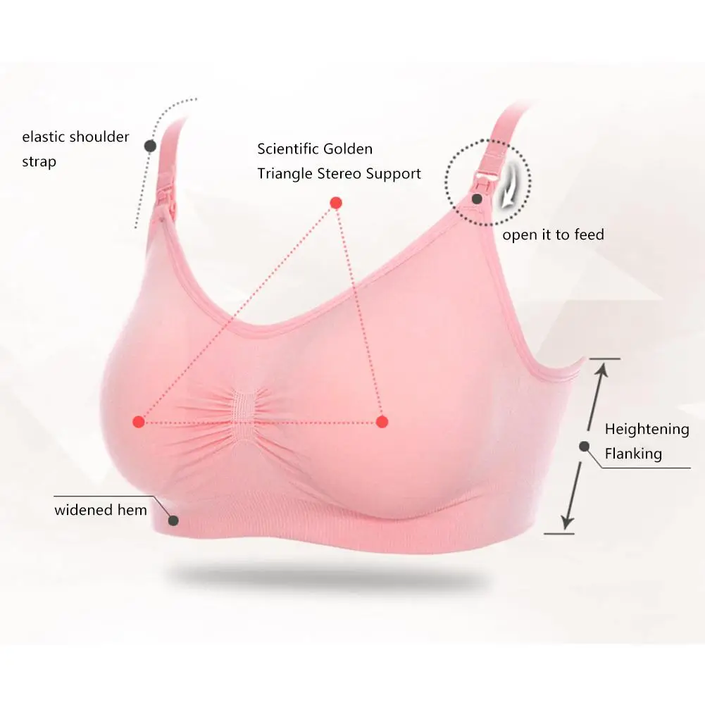 Бюстгальтер для кормления для беременных женщин одежда с пряжкой спереди для беременных женщин нижнее белье большого размера пуш-ап незаметный бюстгальтер