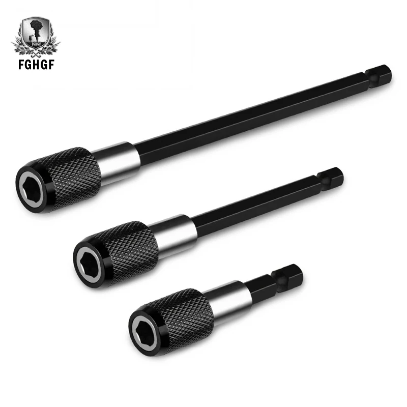 3 Pcs 1/4 Inch Hex Shank Quick Release Socket Screwdriver Holder