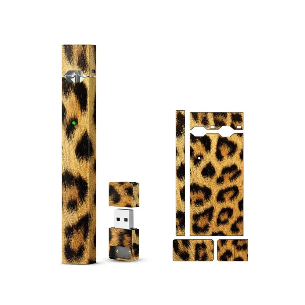 

SHIODOKI 2 Pack Juul Skin Decal for Pax JUUL -Leopard Print