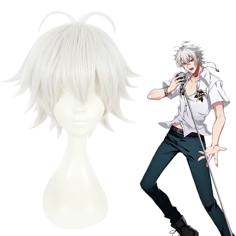 

Anime Division Rap Battle Hypnosis MIC Aohitsugi Samatoki Wigs Heat Resistant Synthetic Hair Cosplay Costume Wig +Wig Cap