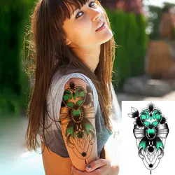 Водостойкая временная татуировка наклейка с алмазным бантом временная татуировка флэш-тату наклейка s ножка рука для мужчин и женщин