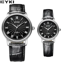 EYKI Business Designer Quartz watches for Lovers Dress Famous Brand Leather Female Clock Montre Femme Marque