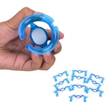 

NEW 10Pcs M Type Mouth Opener Cheek Retractor Teeth Whitening Dental Blue