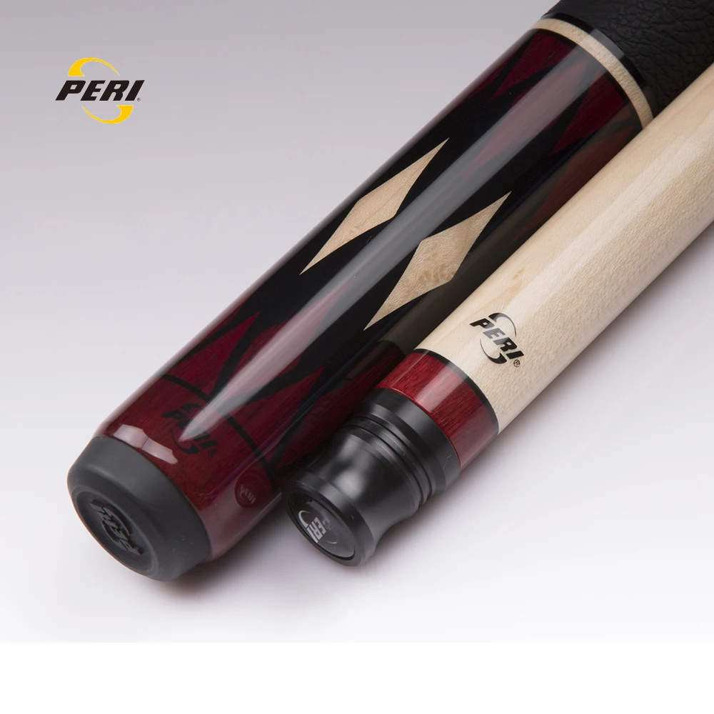 

PERI Official Store PERI EX6 Pool Cue/Pool Stick Ergonomic Design Hardwood Canadian Maple Billiard Cue 12.75mm Hard Le Pro Tip