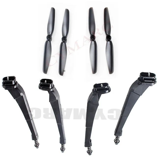 Best Offers RC Drone MJX Unmanned Aircraft BUGS 5W landing gear part Brand CYMARC Upgraded Spring Stand Propeller Blade aircraft Accessories