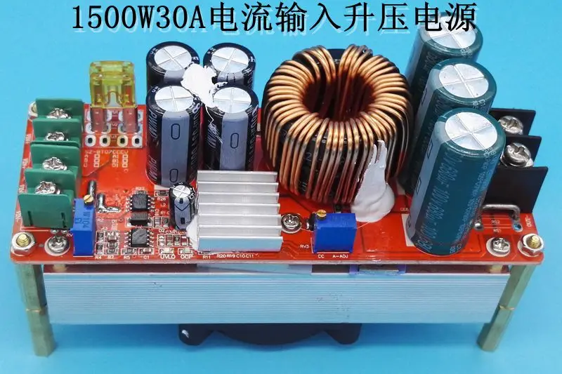 1X 1500W 30A DC-DC Boost Converter Step Up Power Supply Module Electric Unit UK 