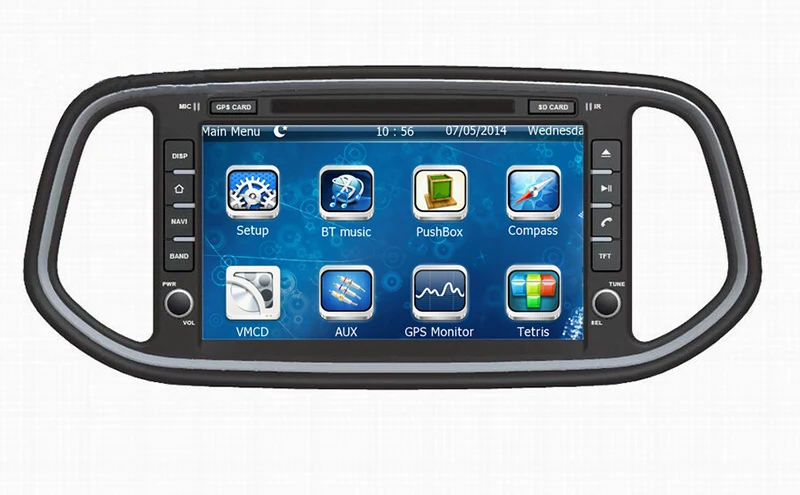 Cheap 9" in-Dash Car DVD player with GPS navigation BT/TV USB SD,audio Radio stereo,car multimedia headunit for KIA KX3 2014 2015 2016 1