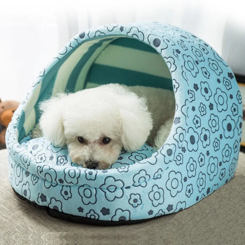 

Slipper Dog Bed House For Cat Pet Lounger With Detachable Cushion Puppy Kennel Machine Washable Christmas Gifts For Pets