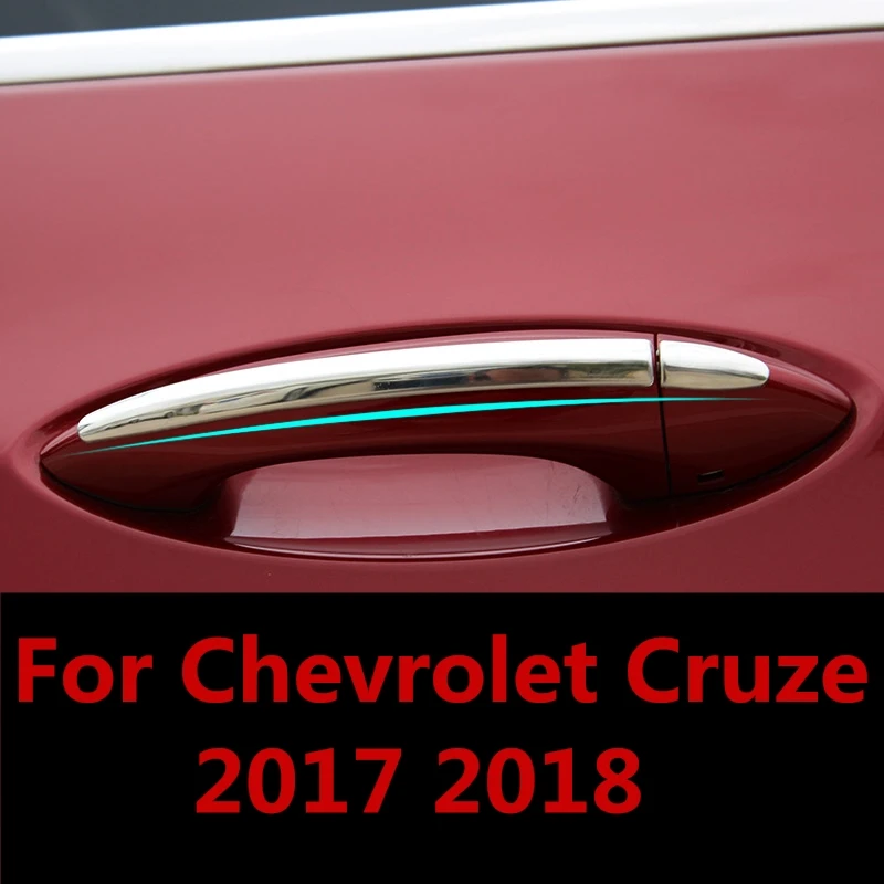 Для Chevrolet Cruze 2017 2018 Крышка для наружной двери дверная чаша рамка отделка наклейка