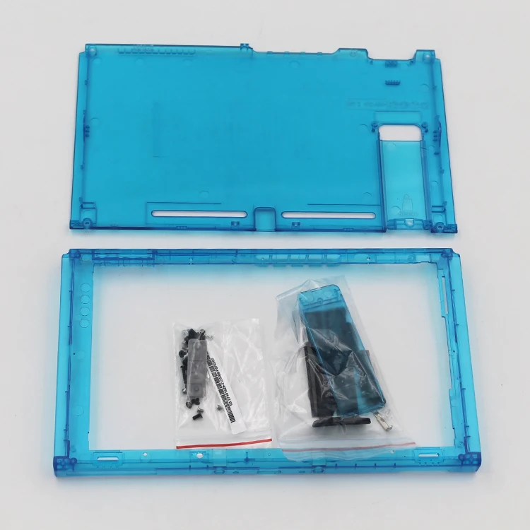 

Replacement Clear Housing Front Back Case Holder Cover for Nintend Switch NS NX Console Shell with buttons set