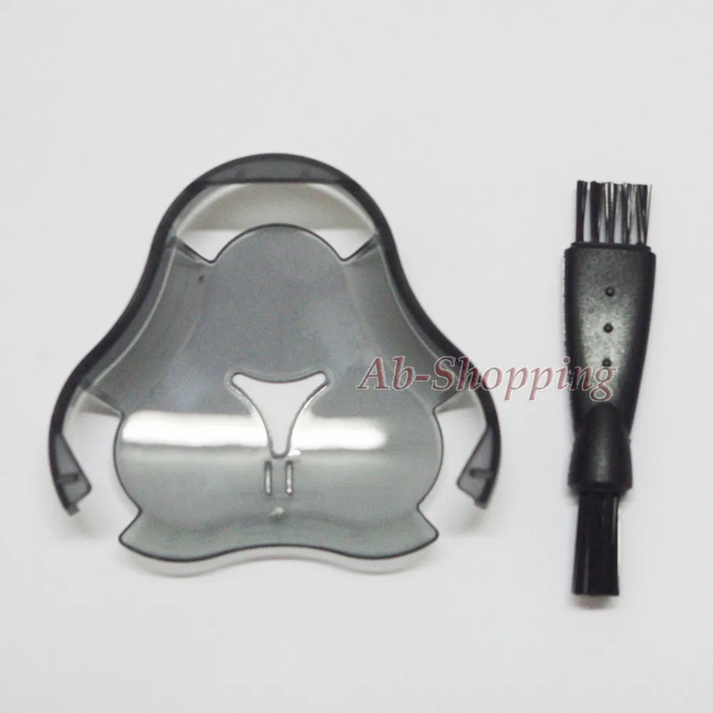 50sets Shaver Head Protection Cap Guard + Cleaning brush