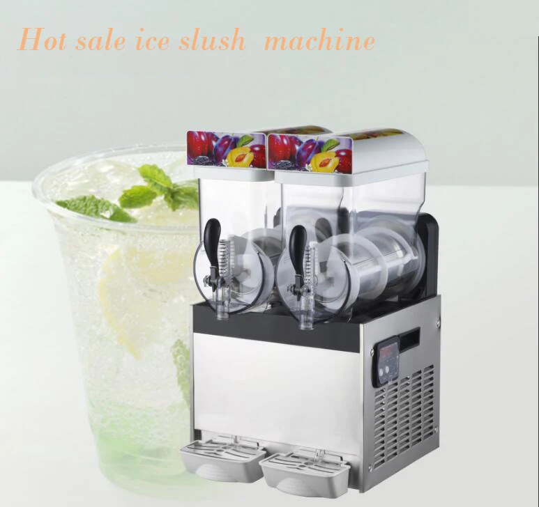 

slush machine commercial frozen drink slush machine cart for sale wine slush machine with2 tanks x-360