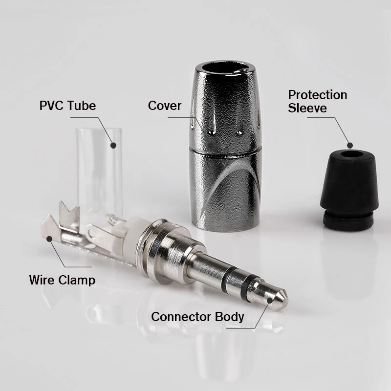 Soundking 1/8 &quot3 5 вставной фланец дизайн используется для Iphone Ipad 3 стерео разъем легко