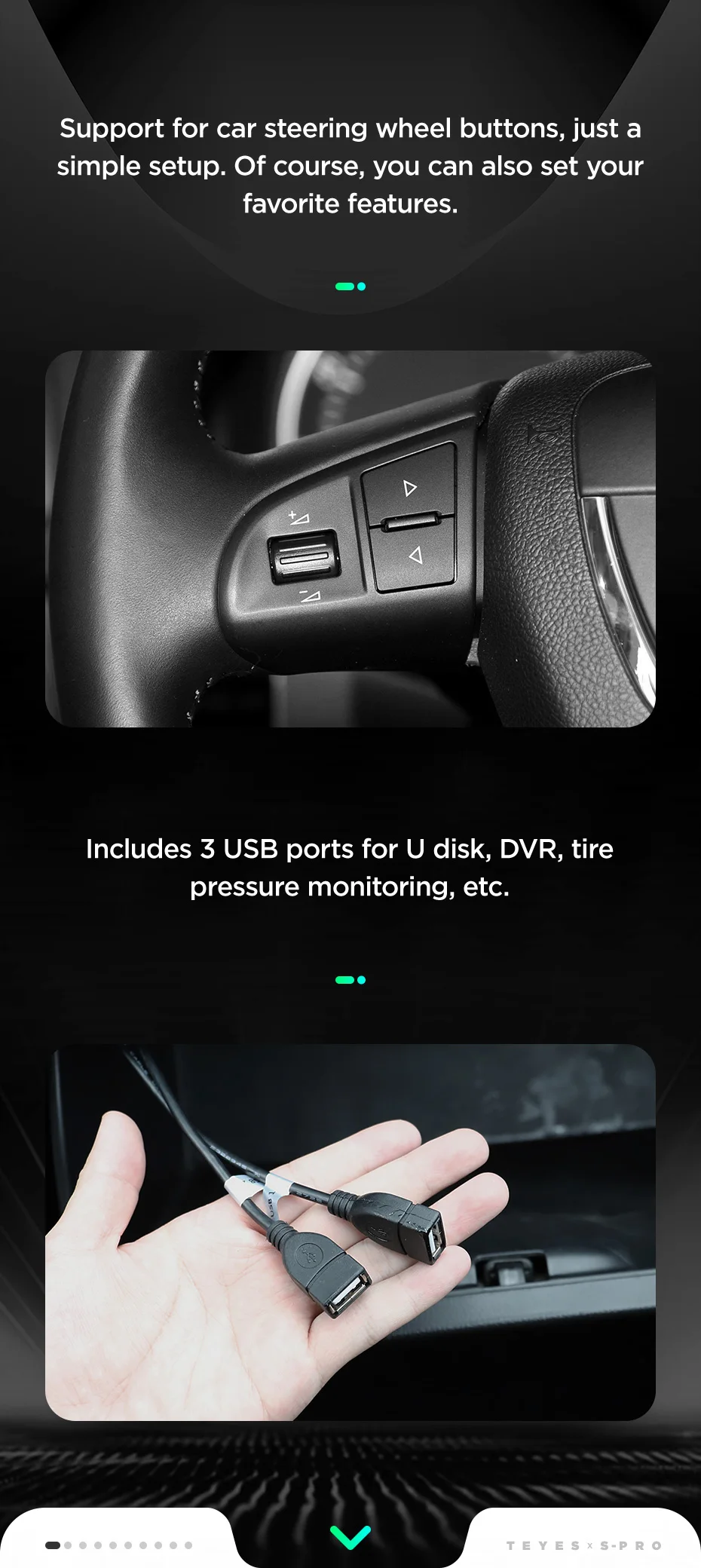 Best TEYES SPRO For Skoda Octavia 2 A5 2008 2010 2011 2012 2013 Car Radio Multimedia Video Player Navigation GPS Android 8.1 No 2din 6