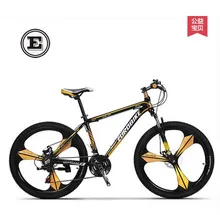 Free shipping 26″ 21 speed black rainbow classic men’s mountain bike cycling road bicycle double disc brake men & women cycling