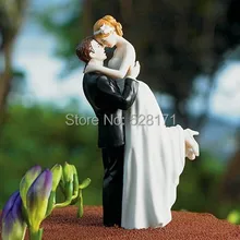 Модное украшение для свадебного торта настоящая любовь Смола пара фигурки как свадебный торт топперы