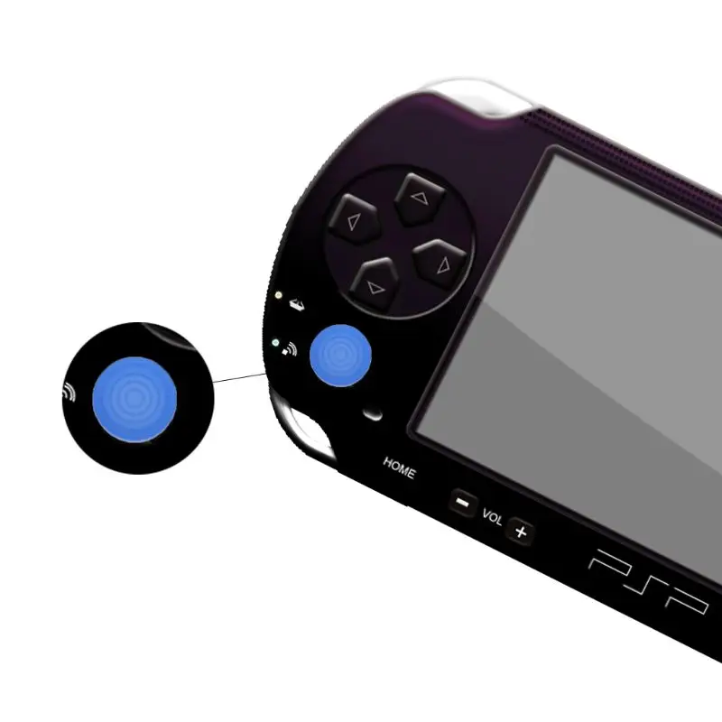 

6 In 1 Silicone Thumbstick Grip Cap Joystick Analog Protective Cover Case For Sony PS Vita PSV 1000 2000 Buttons Slim