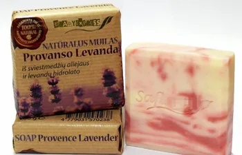 

Free Shipping Shea Butter Soap PROVENCE LAVENDER - Lavender Hydrosol Based 100 g