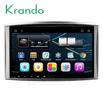 

Krando Android 8.1 touch car navigation radio Player GPS for toyota Land Cruiser 100 LC100 Lexus IX470 multimedia system audio