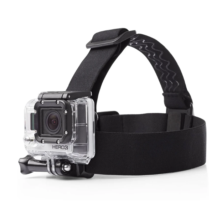 

Headband Head Strap For Gopro Action Sport Camera Accessories Mount Monopod for Hero3 3+ 4 5 SJ4000 SJ5000 Sport Camera Helmet