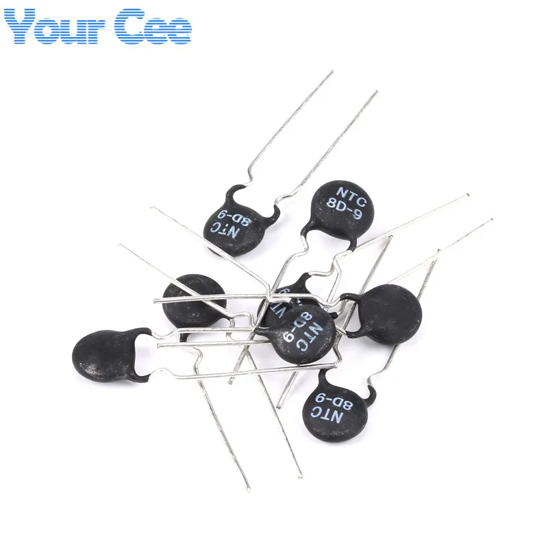 

20pcs NTC Thermistor Resistor NTC 8D-9 8D9 Thermal Resistor