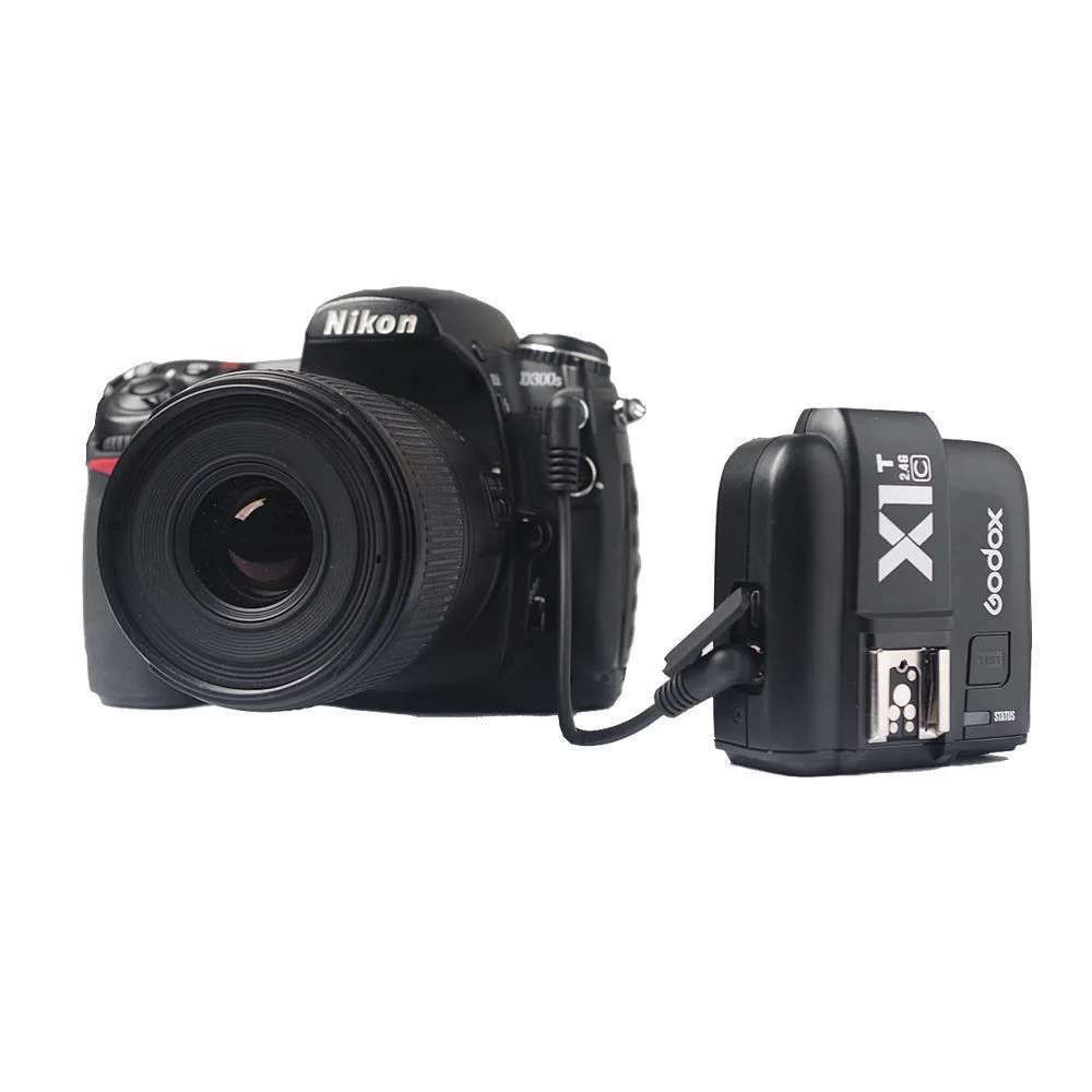 GODOX X1C ttl Камера спуска затвора вспышка триггер 1/8000s HSS 32 канала 2,4G беспроводной ЖК-дисплей стробоскоп передатчик приемник