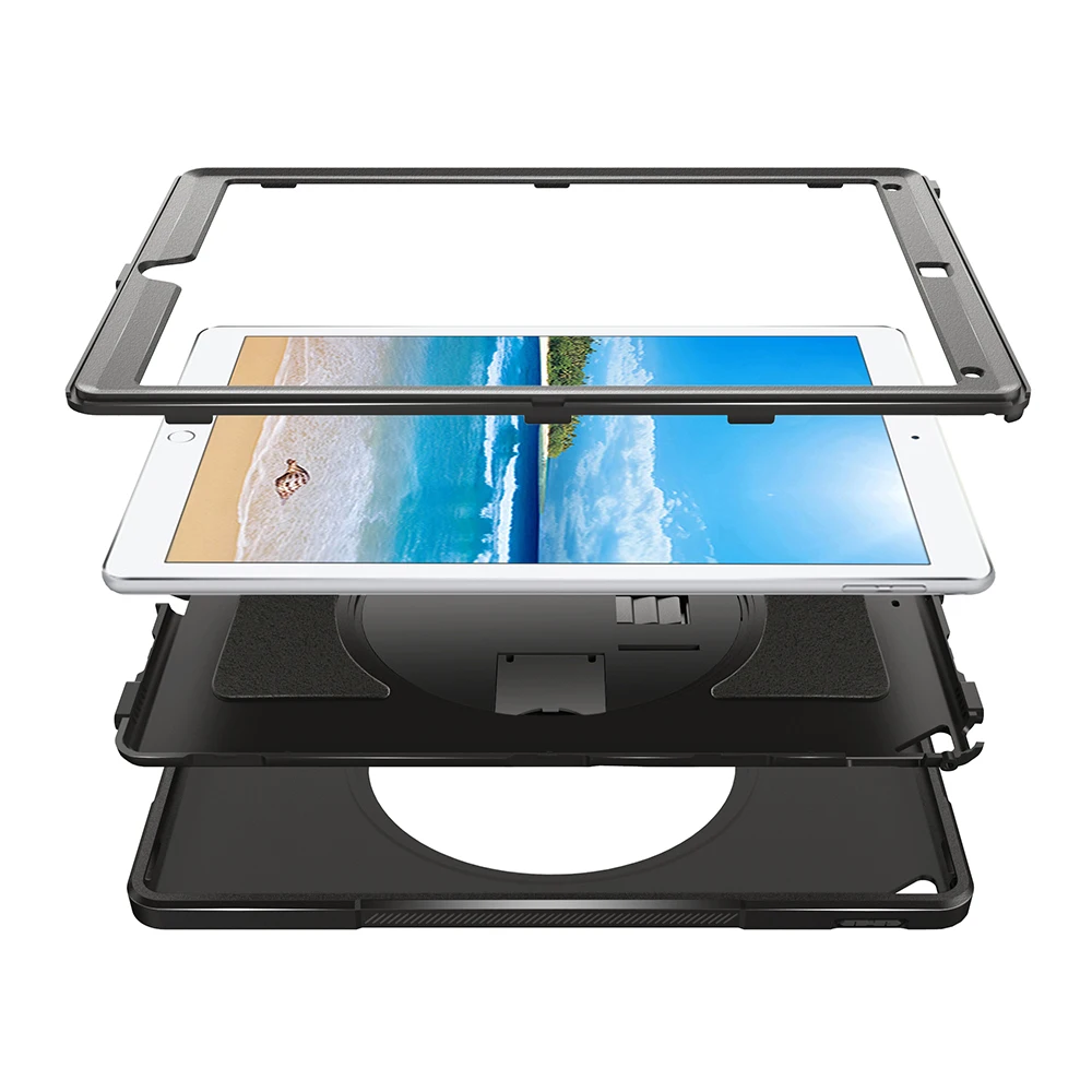 Miesherk for iPad Pro 12.9 360 Degree Rotating with Pencil Holder Adjustable Handle Strap for ipad A1671 A1670 A1652 A1584 Miesherk for iPad Pro 12.9 360 Degree Rotating with Pencil Holder Adjustable Handle Strap for ipad A1671 A1670 A1652 A1584