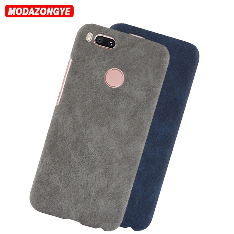 

For Xiaomi Mi A1 Case Hard PU Leather Phone Case For Xiaomi Mi A1 Global Version 4GB 64GB 32GB MiA1 MI A 1 Case Back Cover